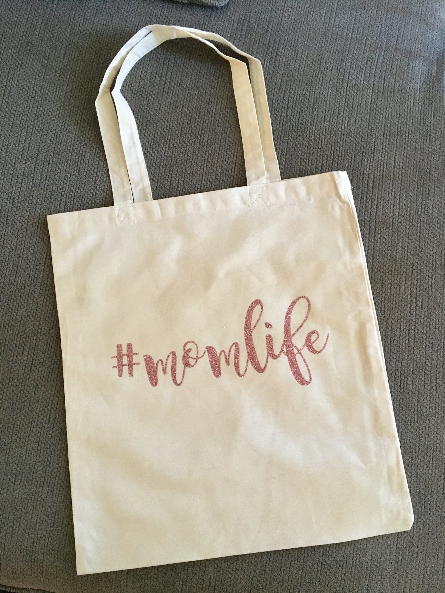 Mom Life Tote Bag, Women's Shopping Bag, Gift for Mom, Mother's Day, Baby Shower