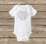 Brand Sparkling New Onesie | Baby Onesie, Baby Shower, New Baby | Baby Girl Shirt