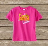 Candy Corn Cutie, Baby Girls Halloween Shirt, Happy Halloween, Trick Or Treat, Costume, Kids