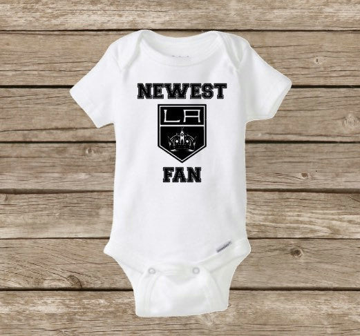 Los Angeles Kings Hockey Infant T-shirt With Snaps 18 Months