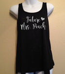 Future Mrs Tank Top, Bachelorette Shirt, Custom Bride Shirt, Wifey