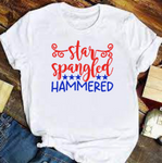 Star Spangled Hammered Shirt 4th of July