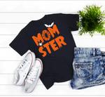 MOMster Funny Halloween Shirt for Mom