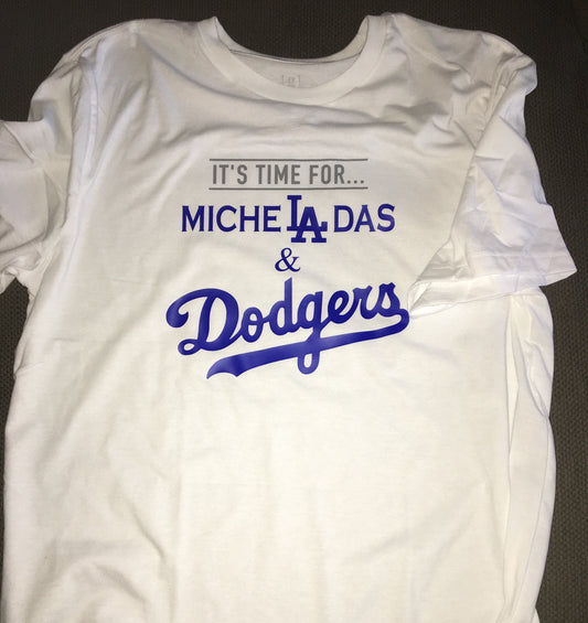 It’s Time for Micheladas and Dodgers Baseball Shirt LA